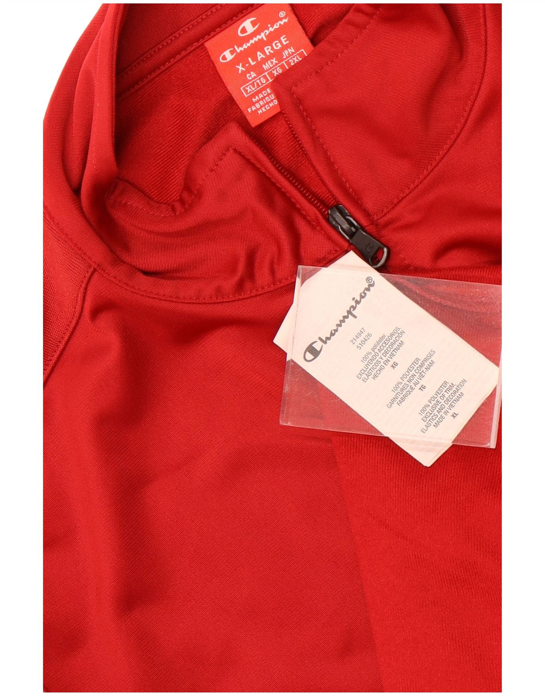 Ανδρική φόρμα Champion Top Jacket XL Red Polyester