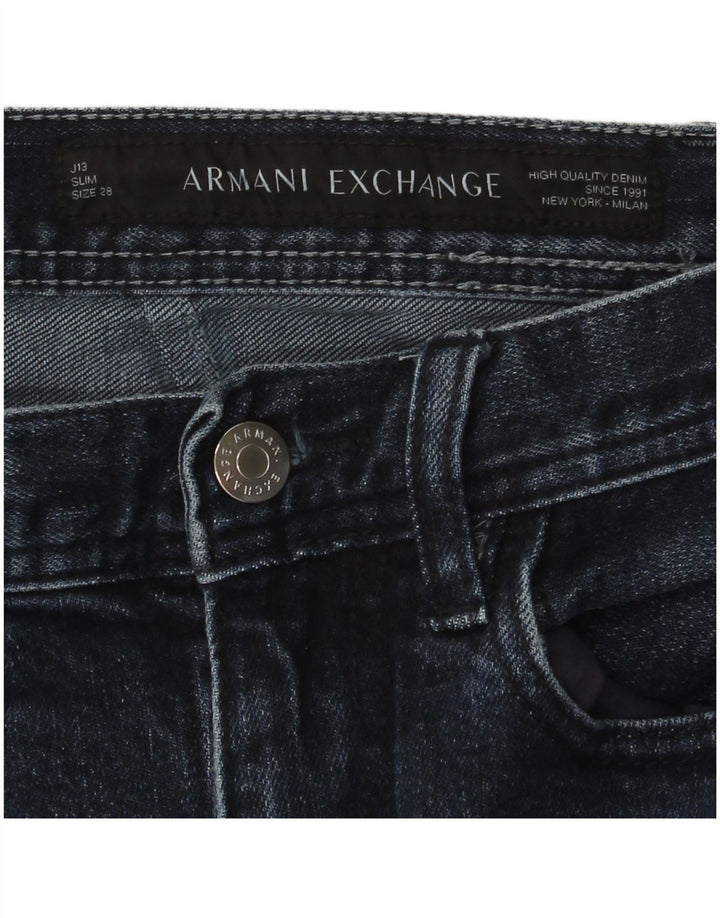 Armani Exchange Ανδρικό Slim Jeans W28 L31 Navy Blue