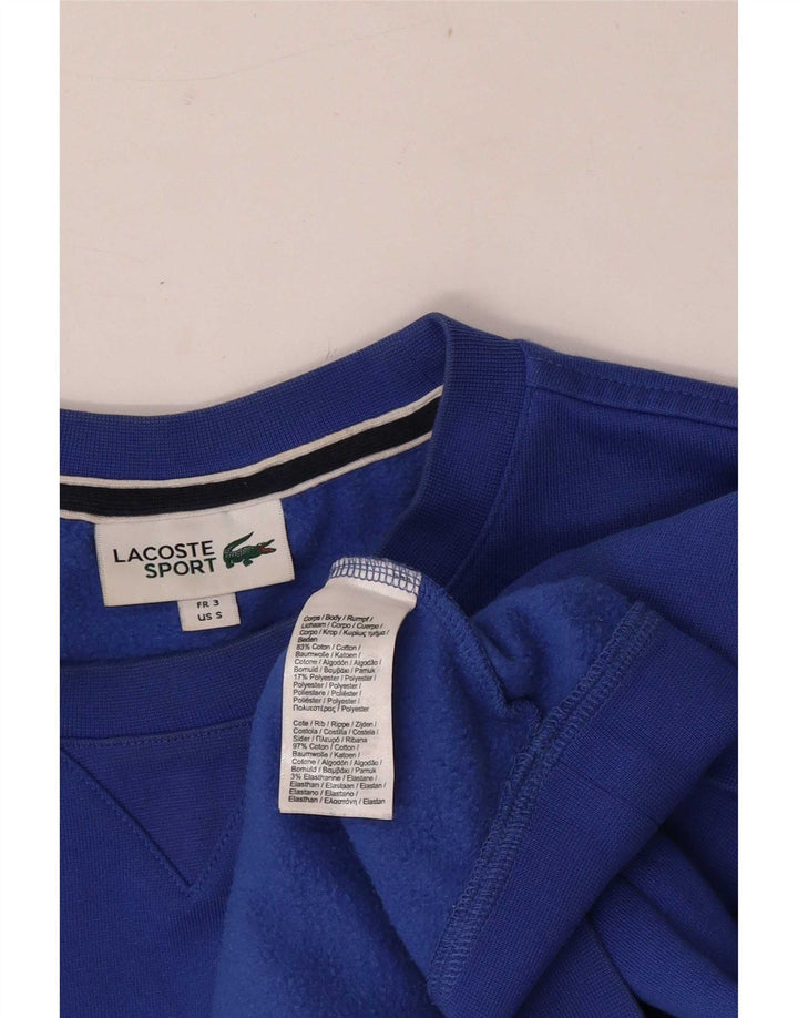 Ανδρικό φούτερ Lacoste Jumper Μέγεθος 3 Μικρό Μπλε Βαμβακερό