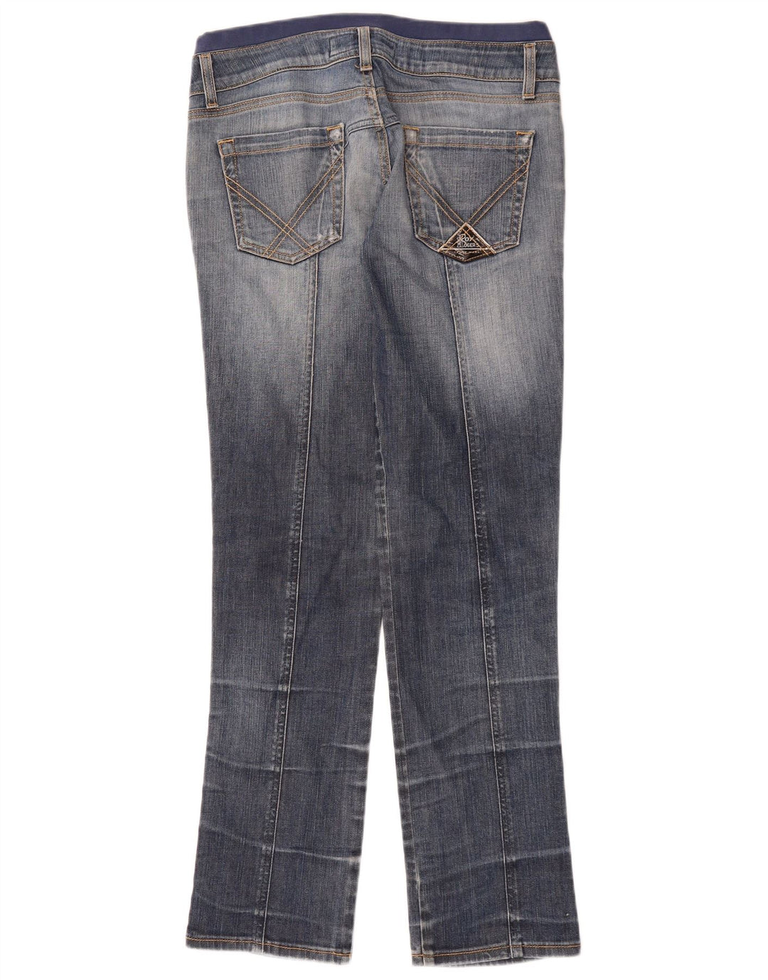 ROY ROGERS Γυναικείο ίσιο τζιν IT 44 Medium W30 L33 Μπλε βαμβακερό