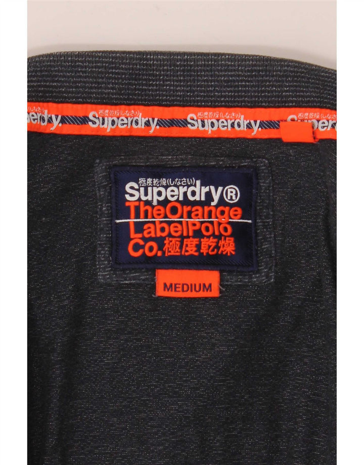 Ανδρικό πουκάμισο πόλο Superdry, μεσαίο μπλε ναυτικό