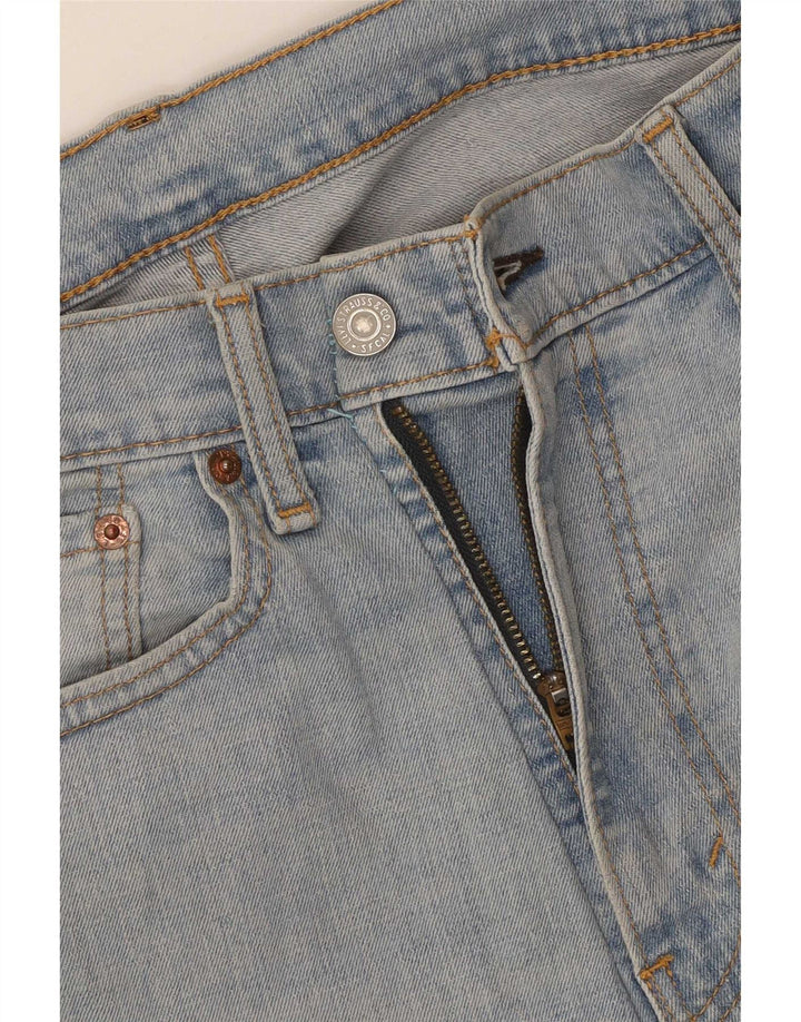 Levi's Womens 513 Straight Jeans W36 L30 Blue