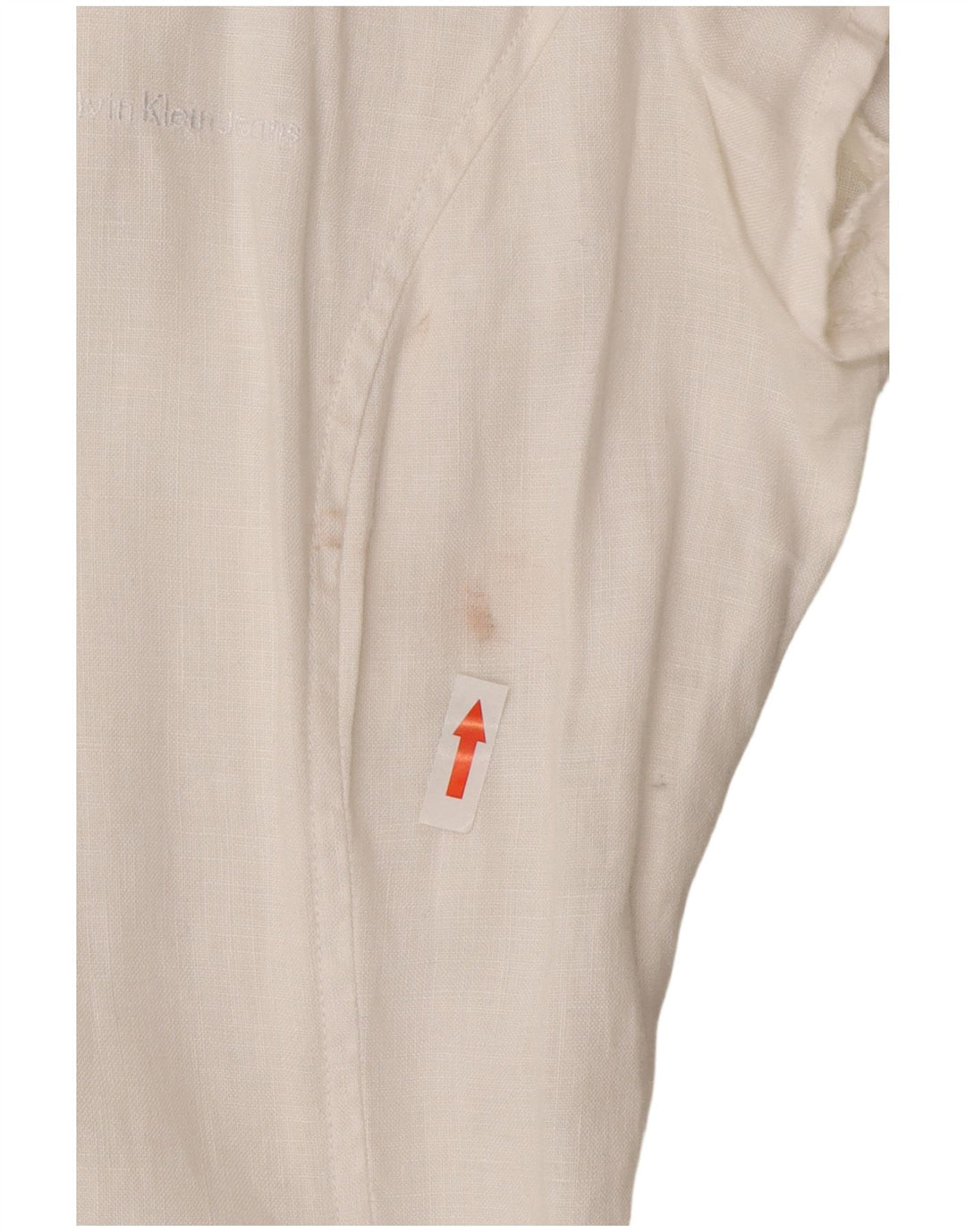 Calvin Klein Jeans Γυναικείο φόρεμα A-Line UK 14 Medium White