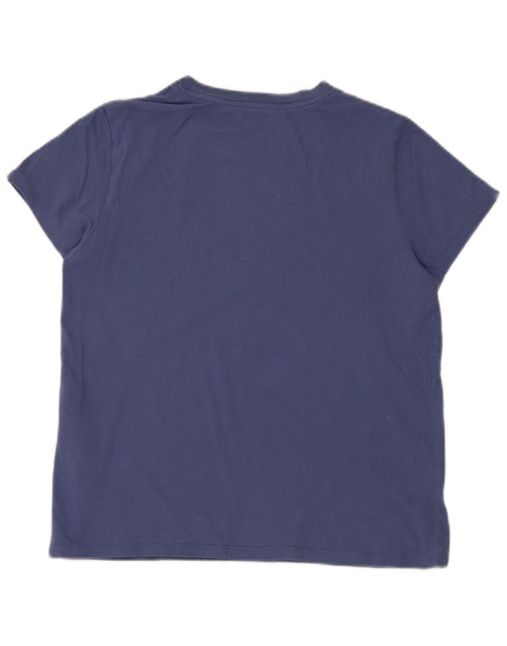 Γυναικείο γραφικό μπλουζάκι Levi's Top UK 12 μεσαίου μπλε βαμβακερό