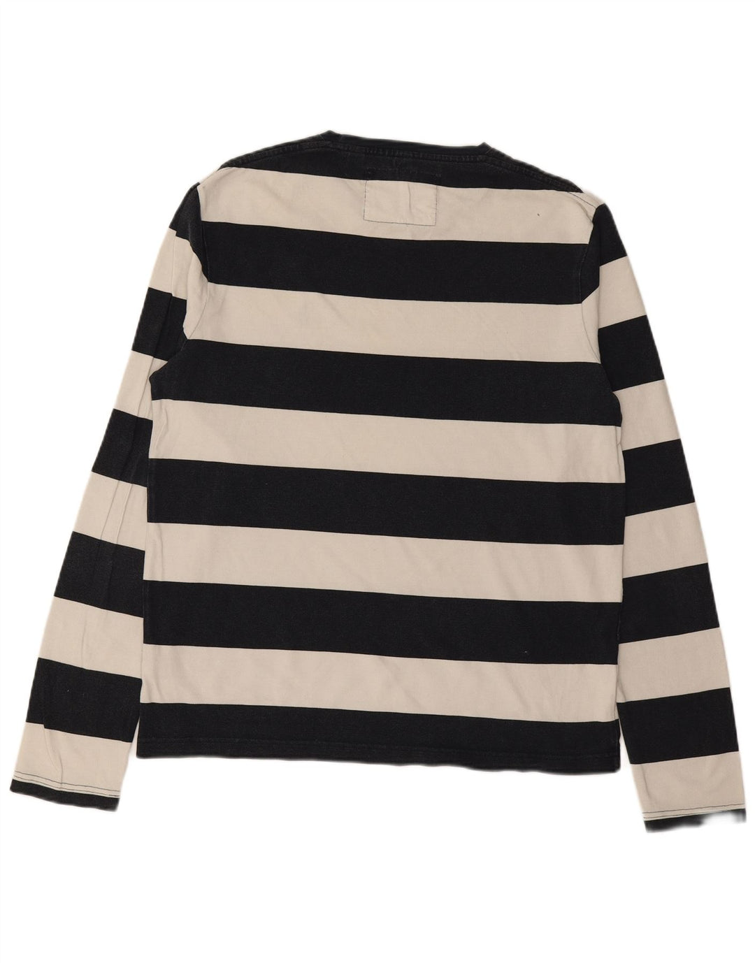 JACK WILLS Ανδρικό μακρυμάνικο μπλουζάκι, μεσαίο μπλε ναυτικό, βαμβακερό ριγέ