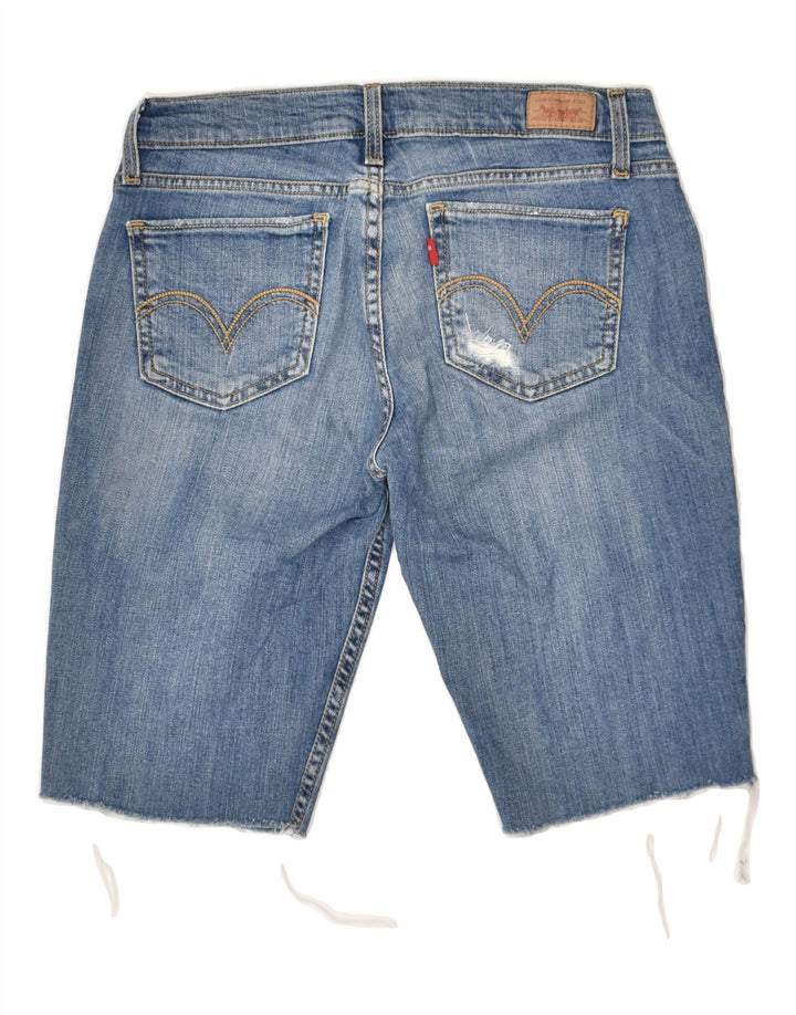 LEVI'S Womens Denim Shorts US 7 Medium W30 Blue Cotton Vintage Levi's and Second-Hand Levi's from Messina Hembry 