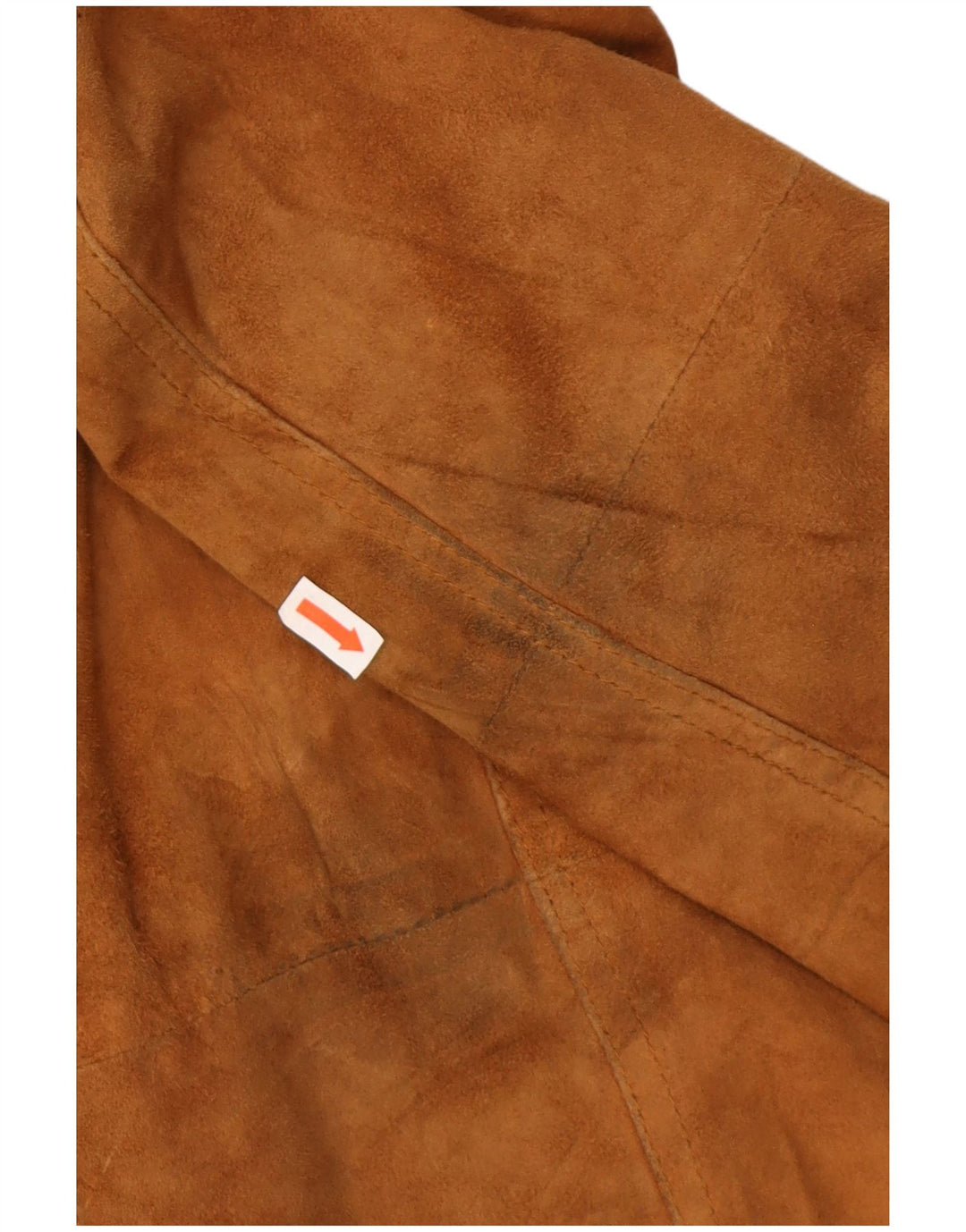 Vintage Ανδρικό Suede Bomber Jacket IT 56 3XL Brown Suede