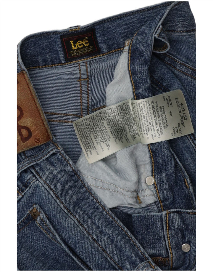 Lee Mens Brooklyn Straight Jeans W33 L30 Blue
