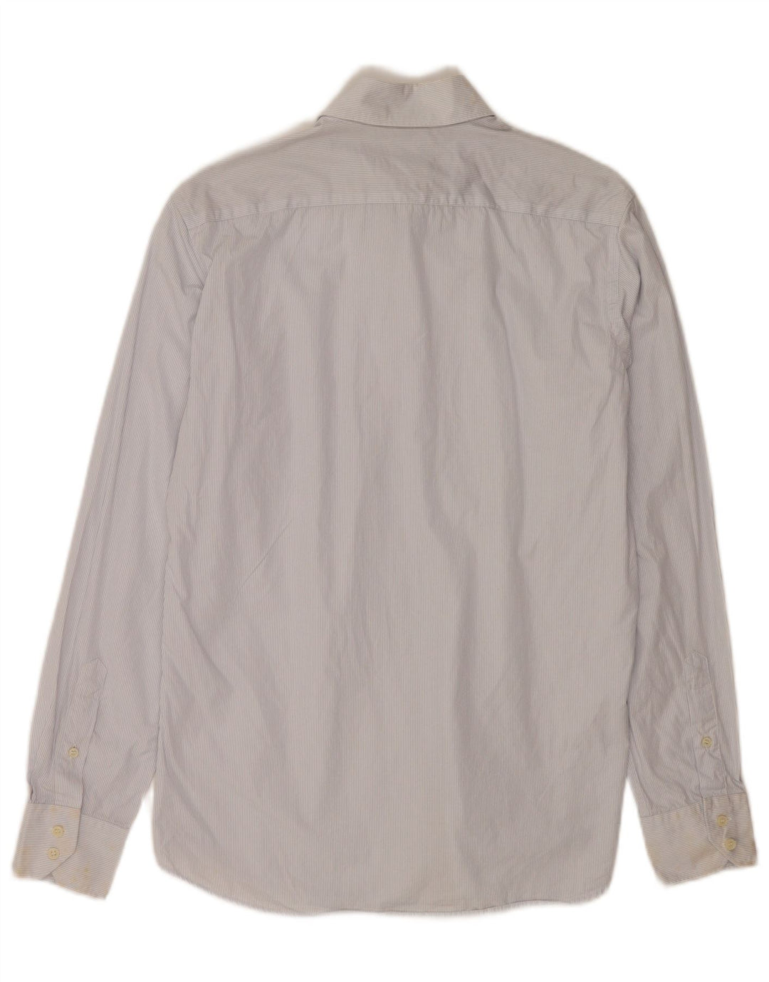 Ανδρικό πουκάμισο Massimo Dutti Casual Fit Βαμβακερό μεσαίο μπλε με ρίγες