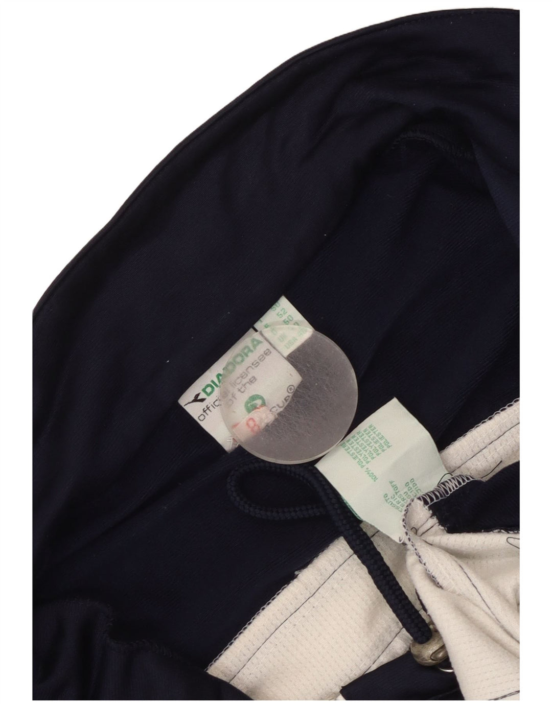 Ανδρική φόρμα Diadora Davis Cup Top Jacket UK 40 Medium Navy Blue