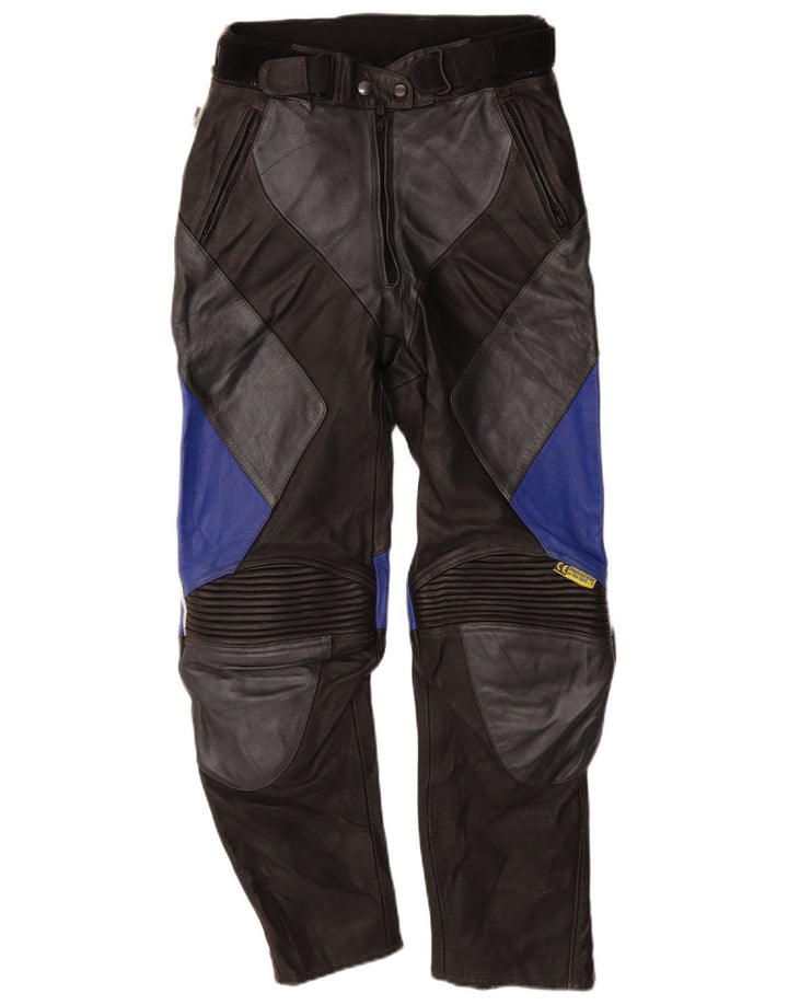 SCHUH Γυναικεία Μοτοσικλέτα 2 τεμαχίων EU 38 Medium W26 L28 Black Biker