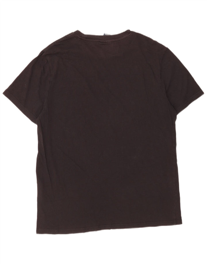 Ανδρικό T-Shirt Champion Top Μεσαίο μαύρο βαμβακερό