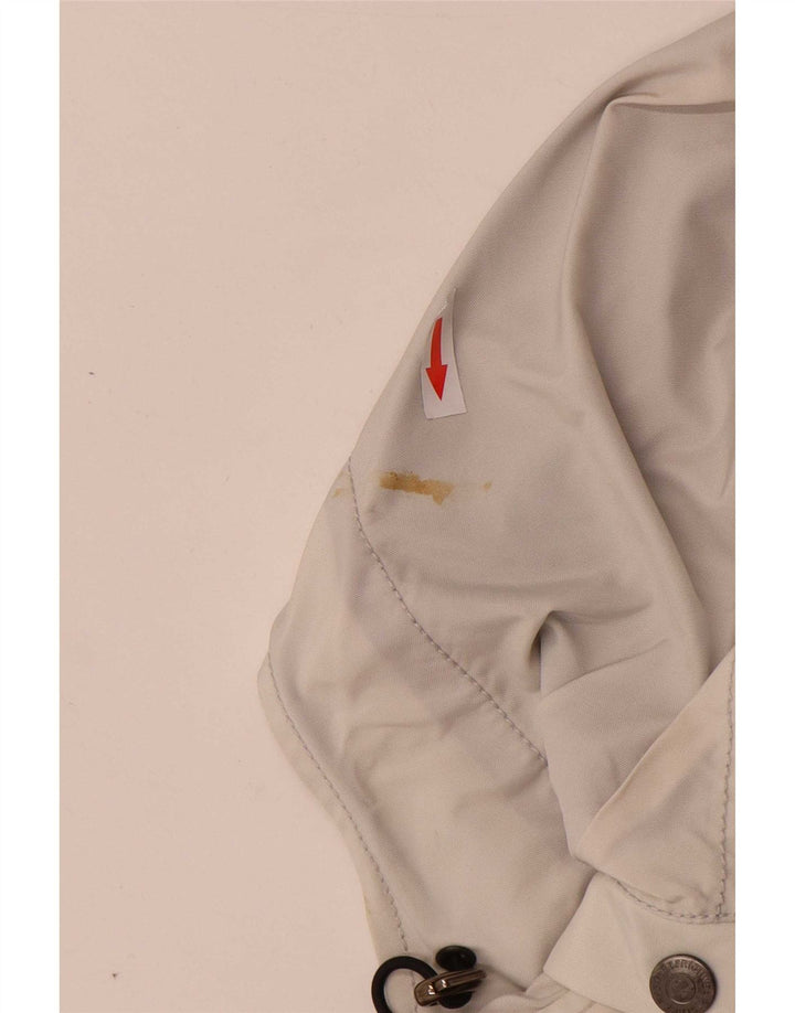 Refrigiwear Γυναικείο μπουφάν βροχής με κουκούλα UK 10 Small Grey Polyamide