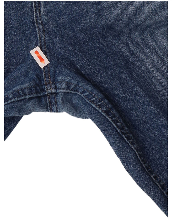 Lee Γυναικείο ψηλόμεσο Capri Jeans US 18 2XL W40 L20 Μπλε βαμβακερό