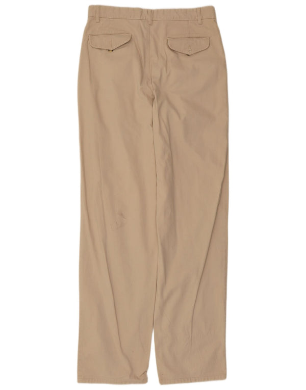 Stefanel Ανδρικό παντελόνι Chino IT 48 Medium W32 L35 Beige βαμβακερό