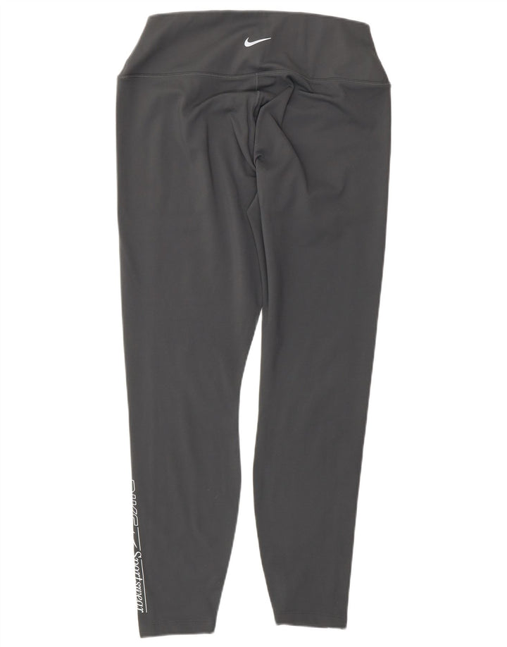 Γυναικεία γραφικά κολάν NIKE UK 16 Large Grey Polyester