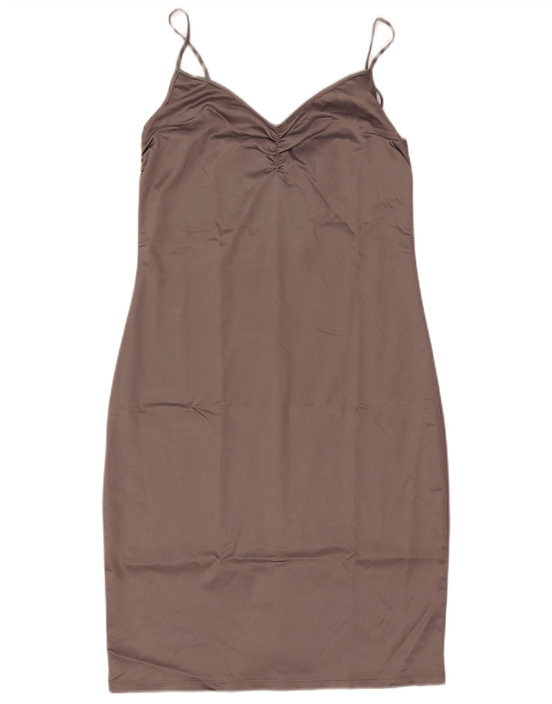 Γυναικείο Slip Dress Caractere UK 14 Large Brown Acetate