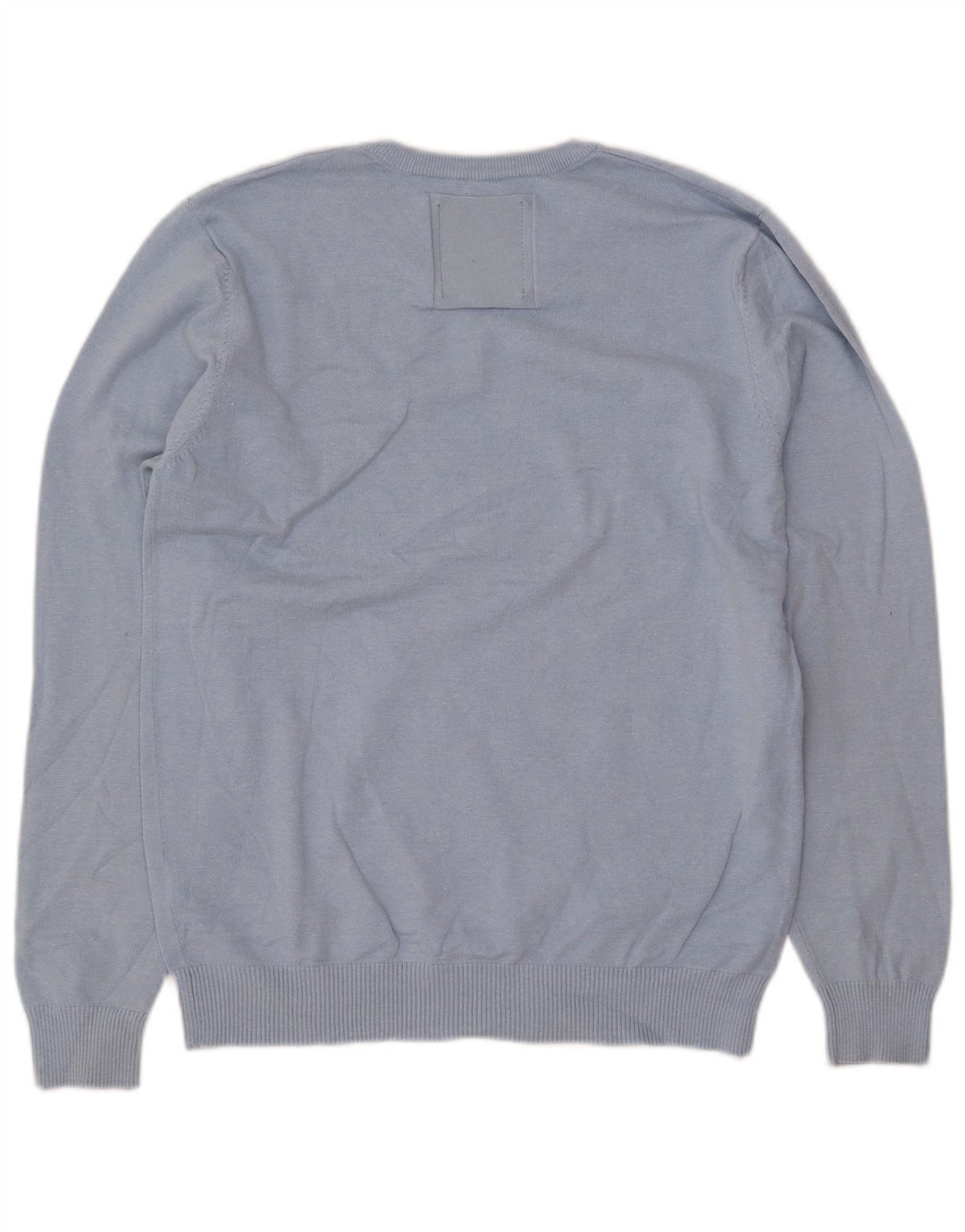 JACK & JONES Ανδρικό πουλόβερ με λαιμόκοψη με λαιμόκοψη μεγάλο μπλε ακρυλικό