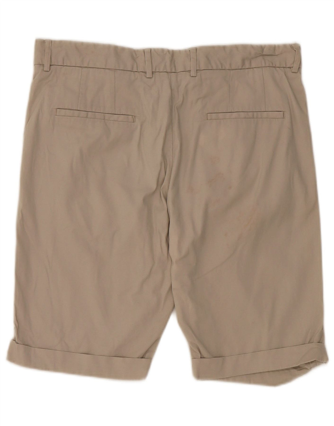 CALVIN KLEIN Mens Chino Shorts W34 Large Beige
