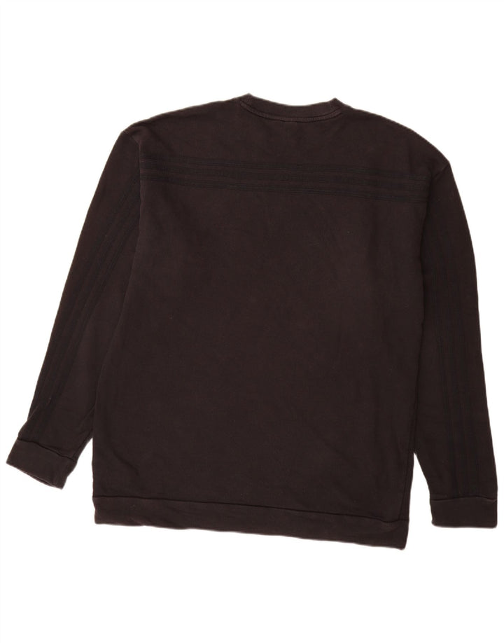 Ανδρικό φούτερ ADIDAS Jumper μεγάλο μαύρο βαμβακερό