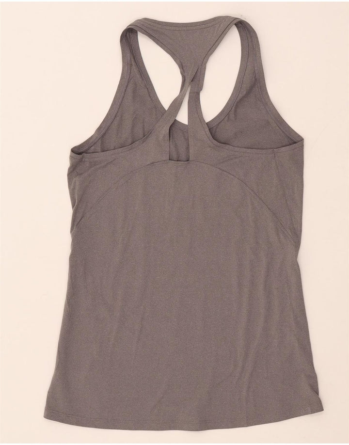 ATHLETA Γυναικείο Γιλέκο Τοπ UK 8 Small Grey Polyester