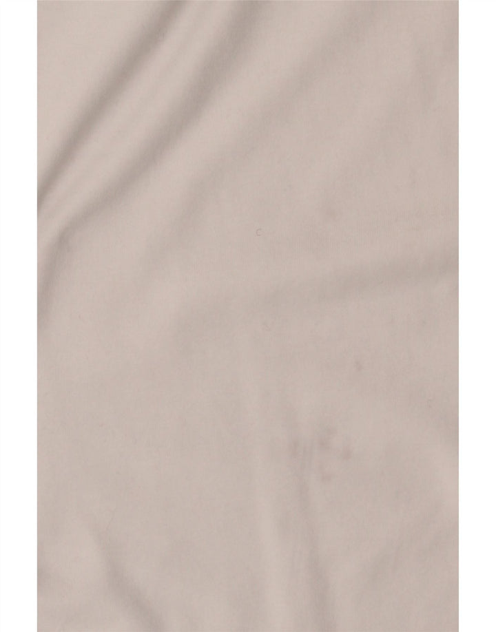 JIGSAW Γυναικείο τοπ μακρυμάνικο UK 12 μεσαίο λευκό βαμβακερό