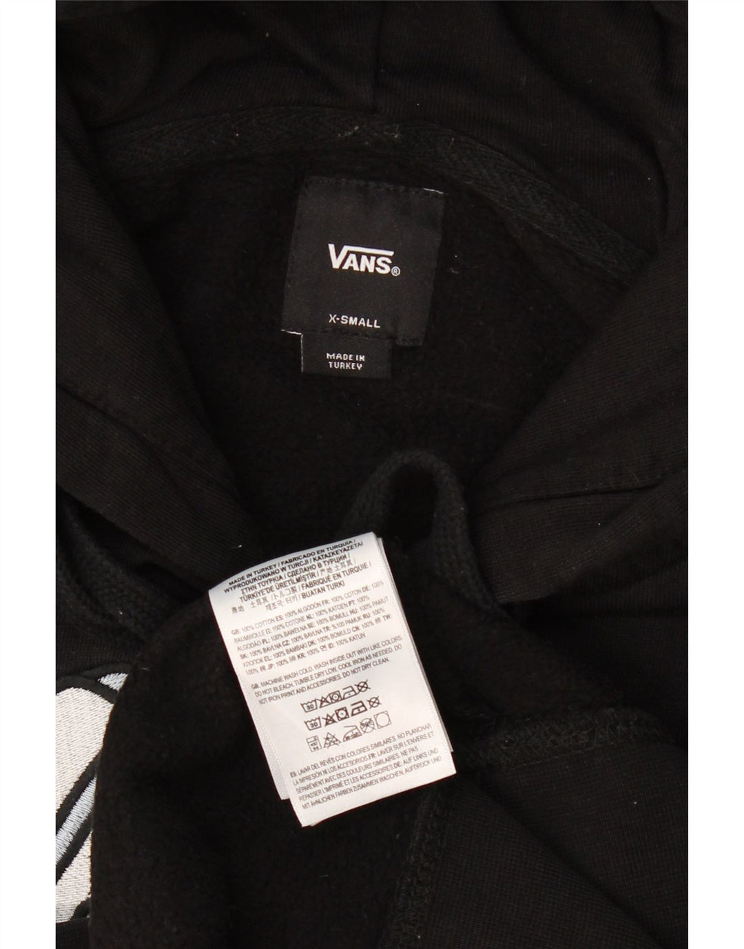 Ανδρικό VANS Graphic Hoodie Jumper XS Μαύρο βαμβακερό