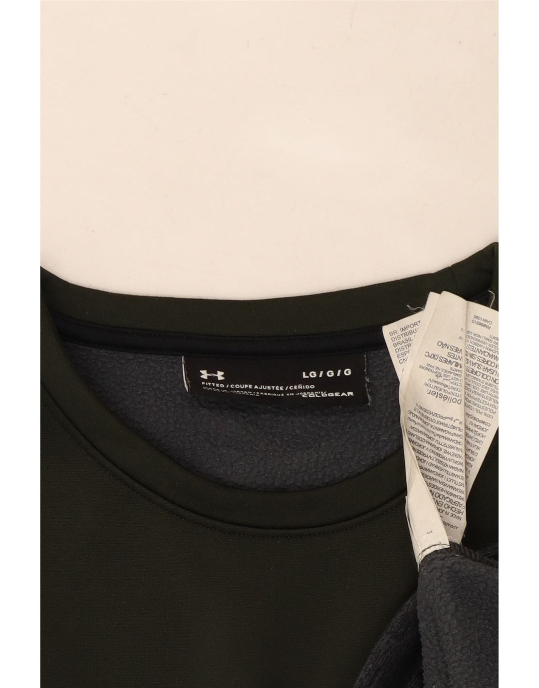 Γυναικείο φούτερ UNDER Armour Cold Gear Jumper UK 16 Large Khaki