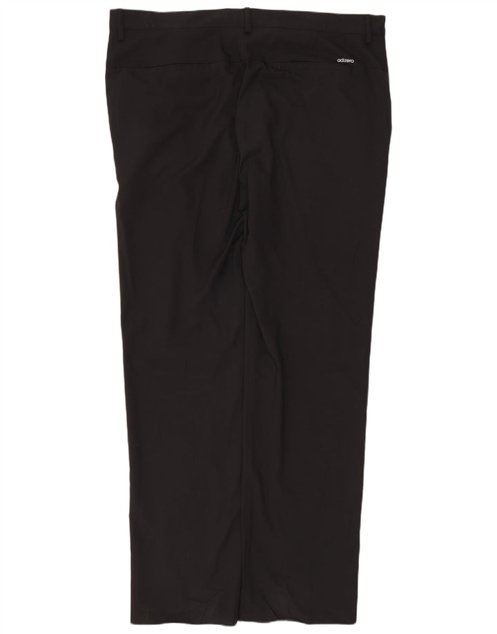 Ανδρικό ADIDAS Παντελόνι Chino ίσιο Adizero W38 L34 Μαύρο πολυεστέρα