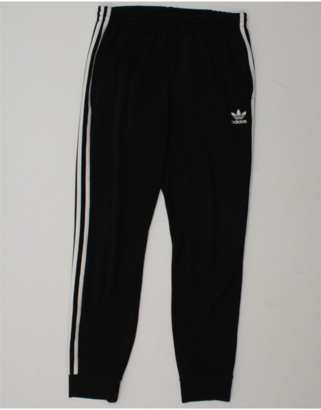 ADIDAS Mens Tracksuit Trousers Joggers Medium Black Polyester Vintage Adidas and Second-Hand Adidas from Messina Hembry 