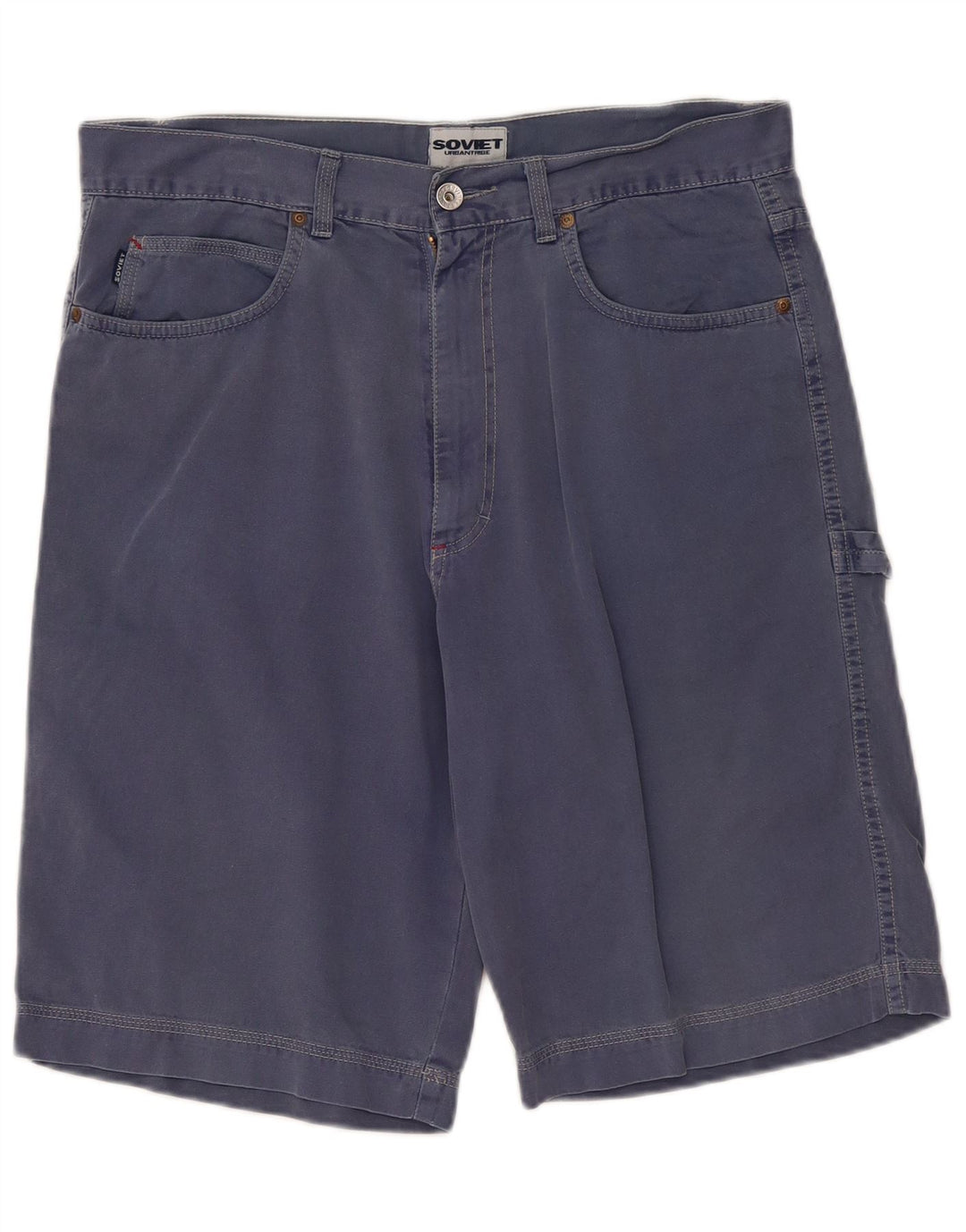 Vintage Ανδρικό Σορτς Cargo W34 Large Navy Blue