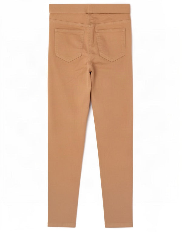 Marks & Spencer Γυναικεία Jegging Τζιν UK 10 Small W27 L28 Beige βαμβακερό