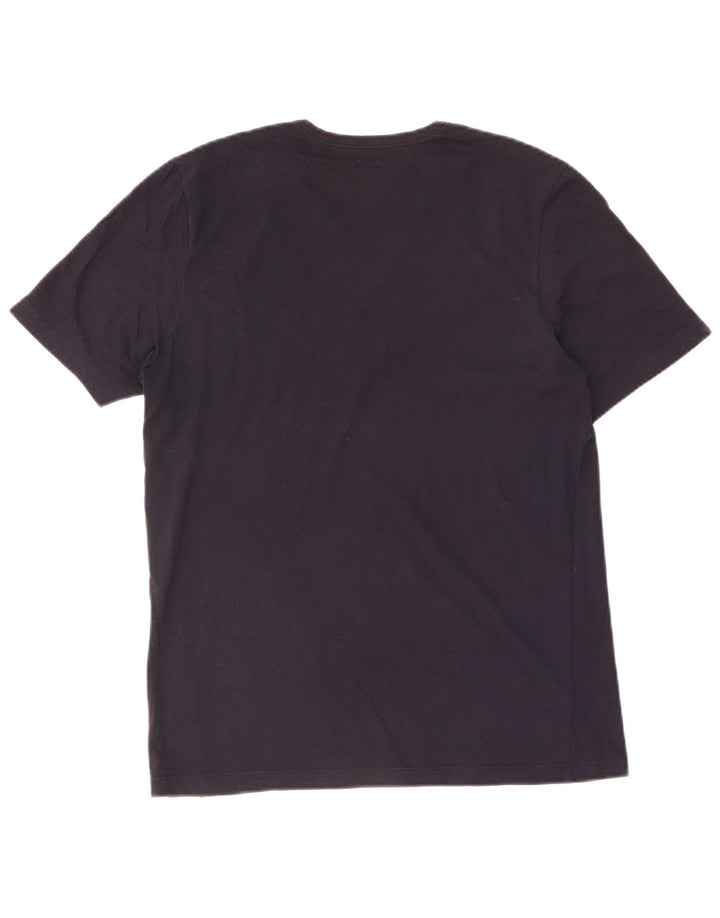 Ανδρικό T-Shirt Hugo Boss Top Large Navy Blue από βαμβάκι