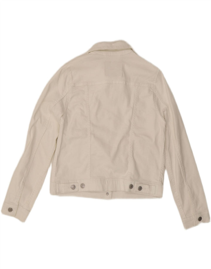 Γυναικείο τζιν μπουφάν Levi's Crop UK 14 Medium White