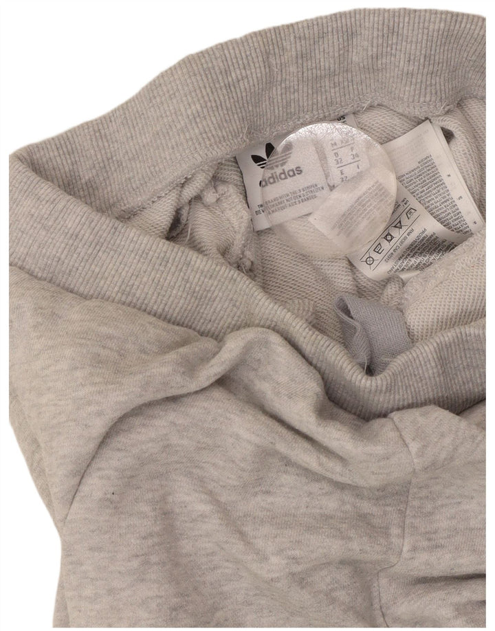 Γυναικεία αθλητική φόρμα ADIDAS Παντελόνι Joggers UK 6 XS Γκρι βαμβακερό