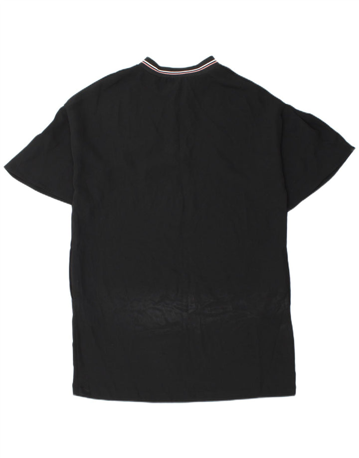 Zara Γυναικείο φόρεμα με φερμουάρ Shift UK 14 Medium μαύρο πολυεστέρα