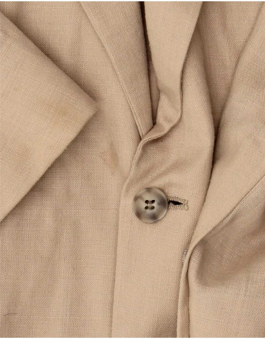 Marks & Spencer Ανδρικό Μπουφάν Blazer UK 44 XL Μπεζ λινό