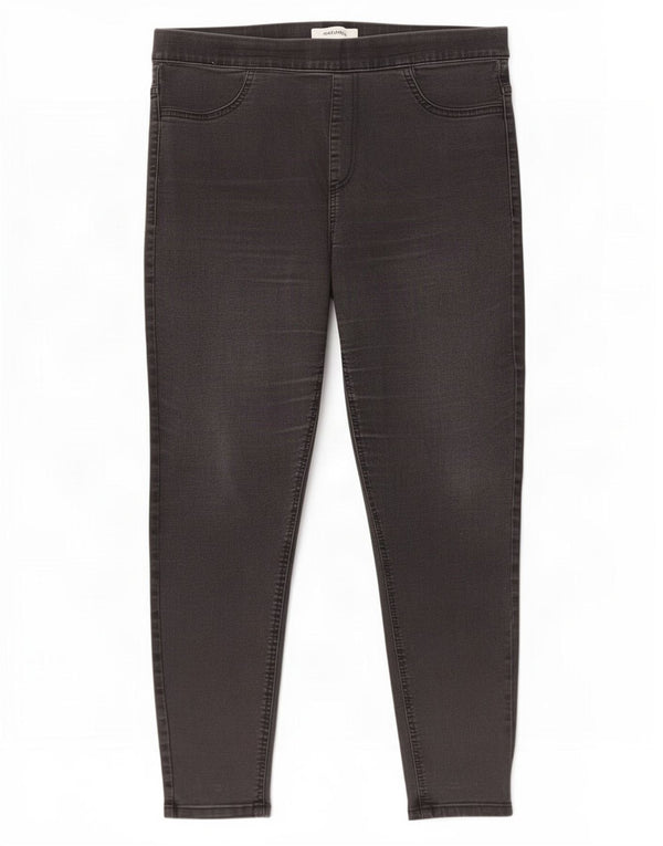 Marks & Spencer Γυναικεία Jegging Cropped Jeans UK 14 Large W32 L24 Black