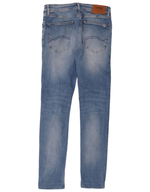 Ανδρικό Skinny Jeans Tommy Hilfiger W32 L34 Blue Cotton