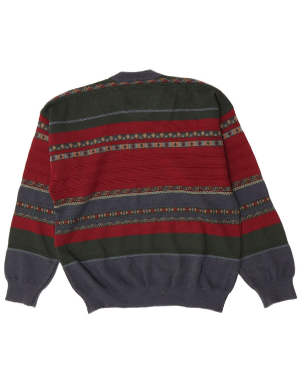 Ανδρικό πουλόβερ Navigare Crew Neck Jumper Μεσαίο πολύχρωμο ακρυλικό ριγέ