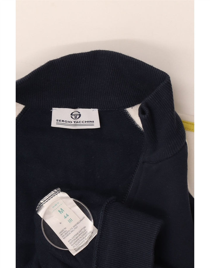 Sergio Tacchini Γυναικεία αθλητική φόρμα Top Jacket UK 14 Medium Navy Blue