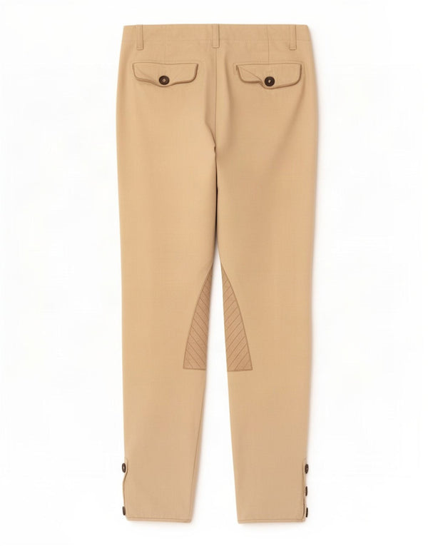 Massimo Dutti Γυναικείο παντελόνι Chino EU 36 XS W26 L28 Beige Colourblock