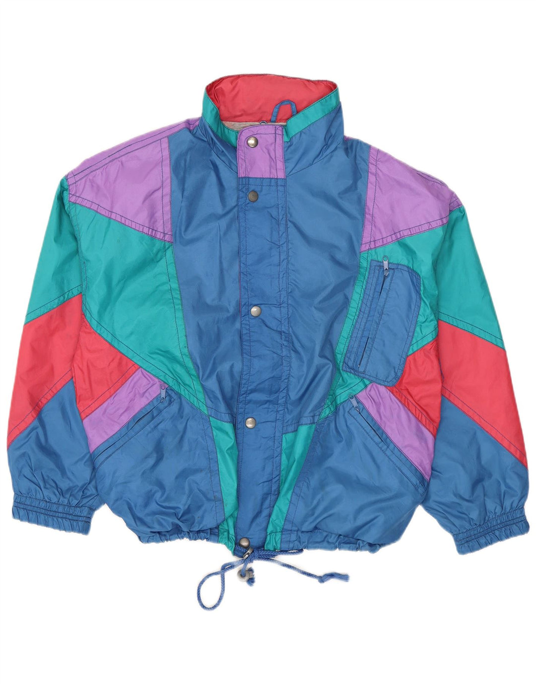 Γυναικεία αθλητική φόρμα MC Kee's Top Jacket UK 16 Μεγάλο πολύχρωμο μπλοκ χρώματος