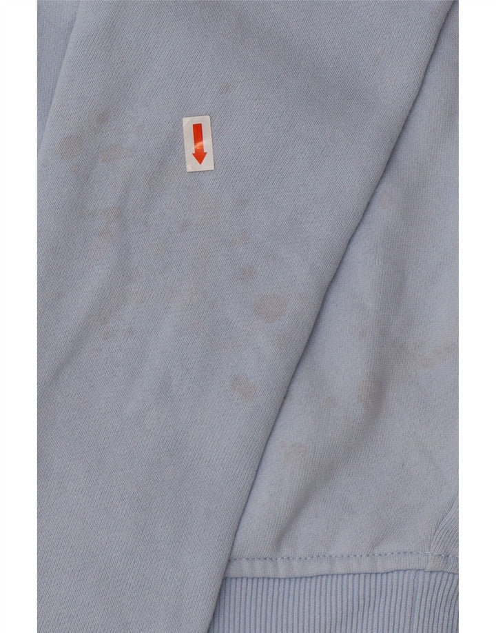 Γυναικείο γραφικό φούτερ FILA Jumper UK 14 Medium Blue Colorblock Βαμβακερό