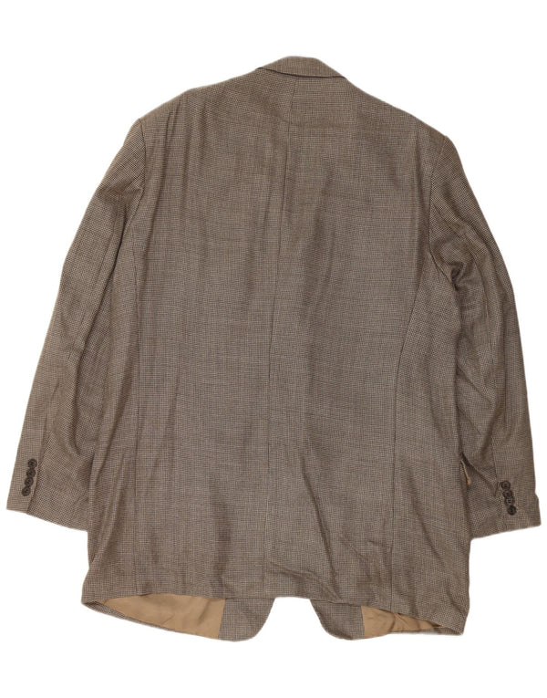 CALVIN KLEIN Ανδρικό σακάκι με 3 κουμπιά σακάκι 46 XL γκρι μετάξι