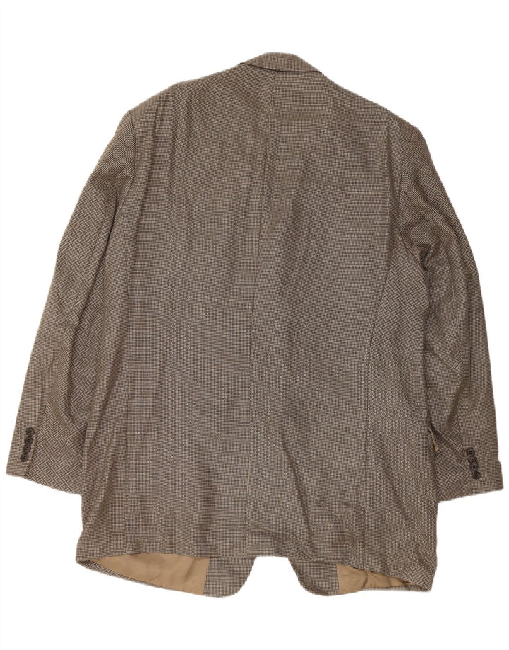 CALVIN KLEIN Ανδρικό σακάκι με 3 κουμπιά σακάκι 46 XL γκρι μετάξι