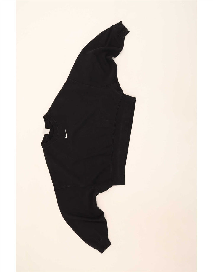 Γυναικείο φούτερ Nike υπερμεγέθη Jumper UK 10 Small μαύρο βαμβακερό