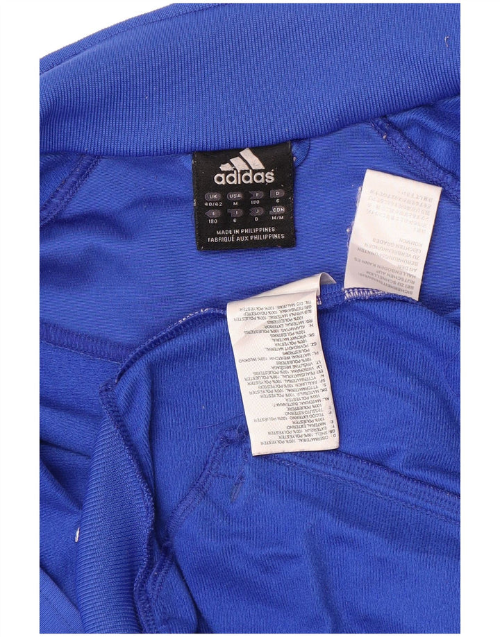 Ανδρική φόρμα Adidas Top Jacket UK 40/42 Medium Blue Colorblock Polyester