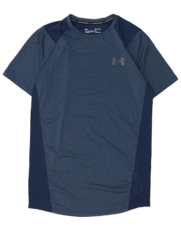 Ανδρικό μπλουζάκι Under Armour Heat Gear Top Small Navy Blue Polyester