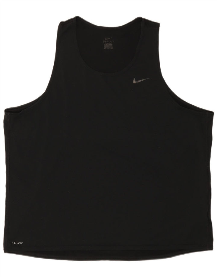 Ανδρικό φανελάκι Nike Dri Fit XL Μαύρο πολυεστέρα